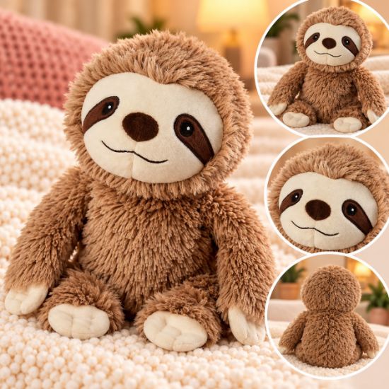 Picture of Warmies Large Brown Sloth