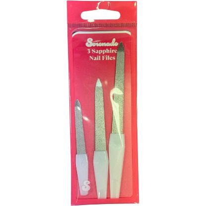 Picture of 11252 Serenade 3 Sapphire Nail Files
