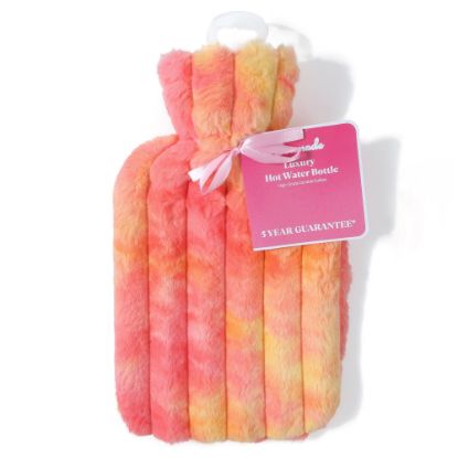 Picture of Lux Deep Ridge Fur Hot Water Bottle