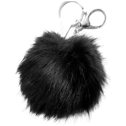 Picture of Pom pom fluffy Keyring