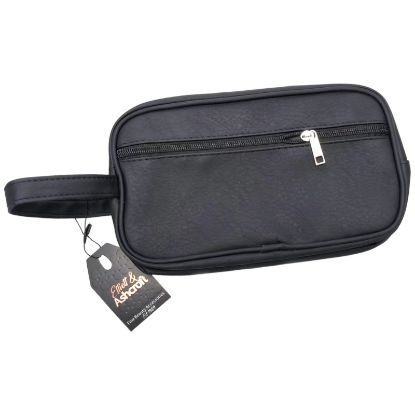 Picture of x2+ Lrge Matt Blk Faux Leather Bag 8x16x
