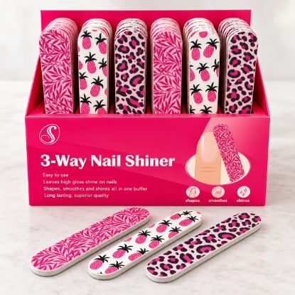 Picture of Tray of 3-Way Nail Shiners