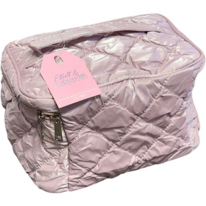 Picture of X2+ Pink Quilted Cosmetic Bag