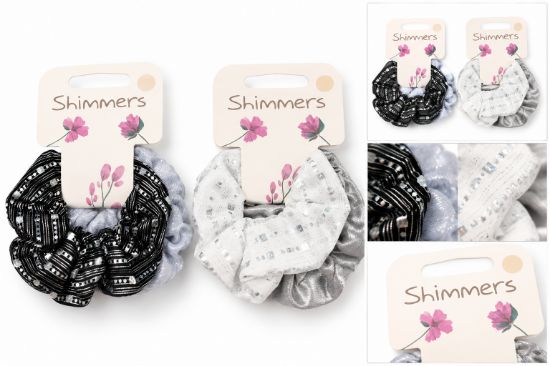 Picture of Shimmers - 2pk Sparkle Party Scrunchies
