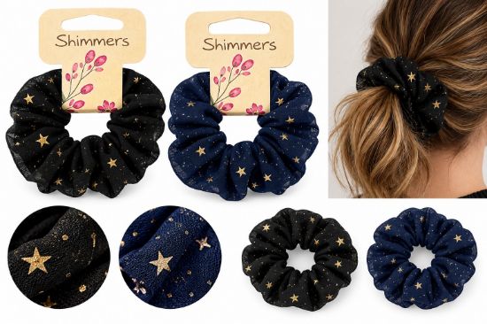 Picture of Shimmers - Night Stars Scrunchy