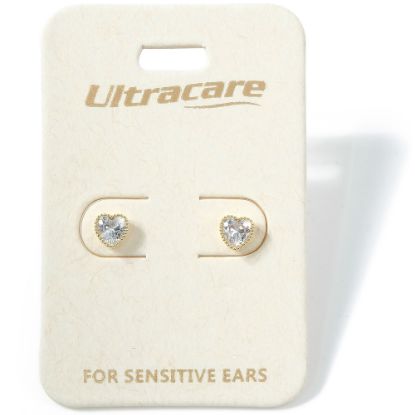 Picture of 086 Ultracare - Heart Crystal Stud