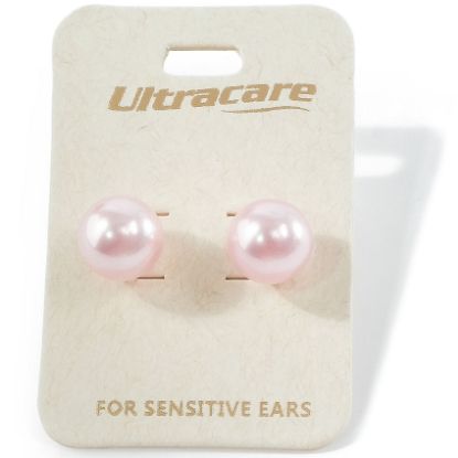 Picture of 009 Ultracare - 10mm Pink Pearl Stud