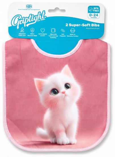 Picture of Griptight - 2 Super Soft Bibs