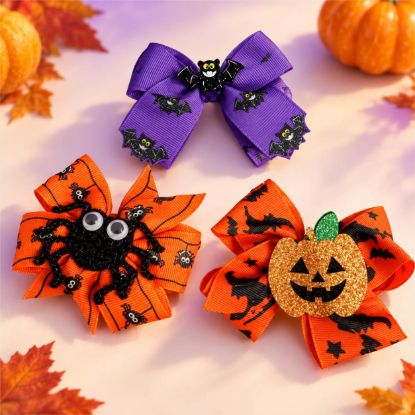 Picture of Halloween Bow Clip - on clip strip