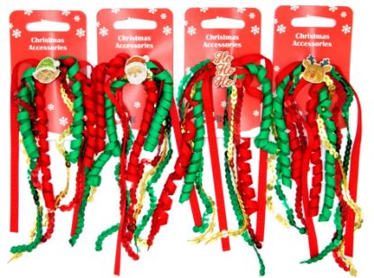 Picture of Xmas Ribbon Hair Clip