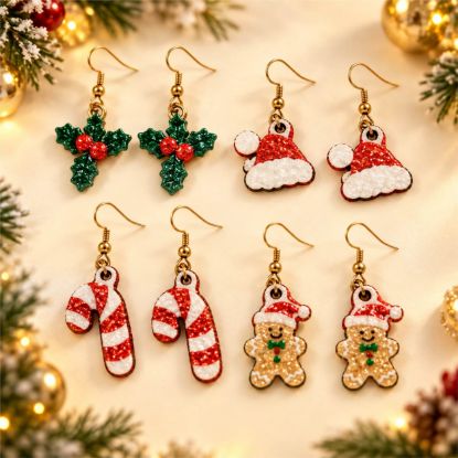 Picture of Xmas - Glitter Earrings
