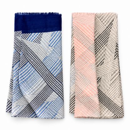 Picture of Elliiott & Ashcroft - Pinstripe scarf